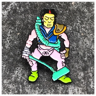 Hockey Vigilante Enamel Pin 066