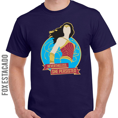 "nevertheless, she persisted" shirts & prints