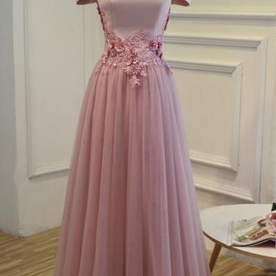 Beauty long party prom dress, 2017 boat neck evening dress, women formal prom gown