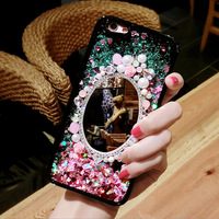 Luxury Bling Mirror Quicksand Case Cover for iPhone 6 6s 7 Plus - Thumbnail 3
