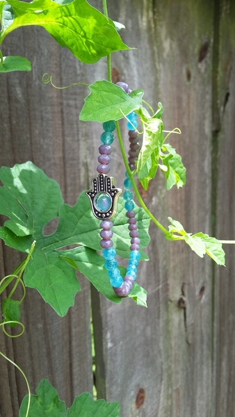 Mini Hamsa Crystal Bracelet 