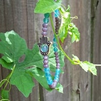 Mini Hamsa Crystal Bracelet 