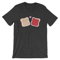 PB & J 4 Ever! Unisex short sleeve t-shirt - Thumbnail 1