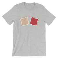 PB & J 4 Ever! Unisex short sleeve t-shirt - Thumbnail 2