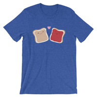 PB & J 4 Ever! Unisex short sleeve t-shirt - Thumbnail 4