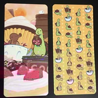 Sheldon Cake Bookmark (Bubble Prism Print)  - Thumbnail 3