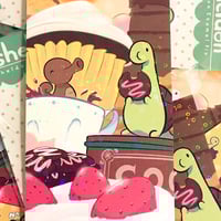 Sheldon Cake Bookmark (Bubble Prism Print)  - Thumbnail 1