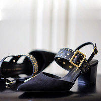 Woman Pointed Toe High Heels Sexy Red Wedding Shoes Heels Womens Shoes - Thumbnail 3