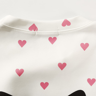 Harajuku love cat printing sweater