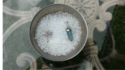 Fly, Dragonfly (Blue Fluorite Pendulum)