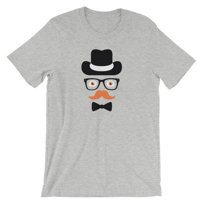 Damn hipsters! unisex short sleeve t-shirt