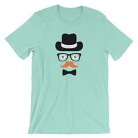 Damn Hipsters! Unisex short sleeve t-shirt - Thumbnail 2