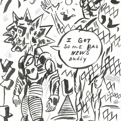 Bottomless pit comic page 4 "bad news"