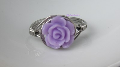 Purple Rose Ring