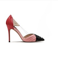 Fashion High Heels Women Shoes Spring Summer Elegant Female Office Shoes - Thumbnail 3