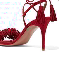 Women Fashion Summer Sexy Bandage High Heels Sandals Flowers Slippers - Thumbnail 1