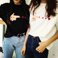 Spread Out Love Heart Embroidery Tee - Thumbnail 3