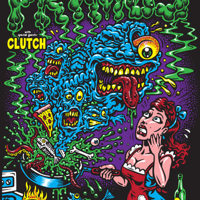 Primus nc 18x24 screenprinted poster (signed and numbered)