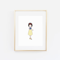 Kiddo Classic Snow White Print - Thumbnail 2