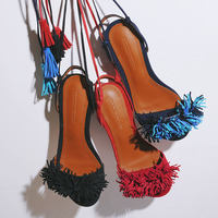 2017 New With The Cross Strap High Heels With Fish Mouth Shoes And The Summer Shoes - Thumbnail 2