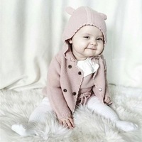 Double Breasted Sweater Hoodie -For Boys and Girls  - Thumbnail 2