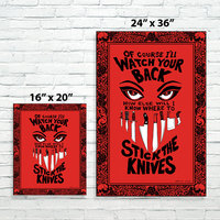 Watch Your Back - canvas print - Thumbnail 2