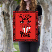 Watch Your Back - canvas print - Thumbnail 3