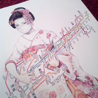 "Metro" A2 Poster - Thumbnail 1