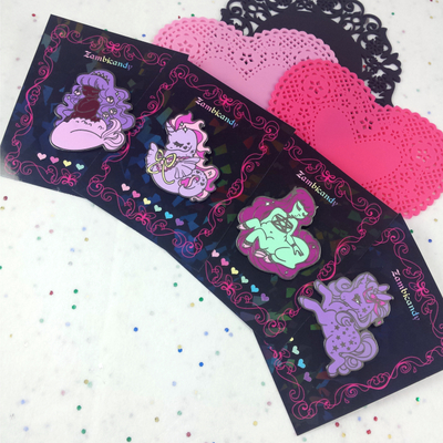 1.5 inch Mermaids & Centaurs and Sea unicorns oh my - hard enamel pins