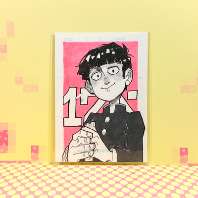 A good boy - original (sketch card)