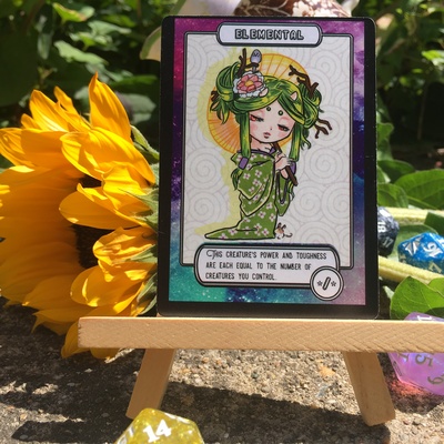 Elemental (G/W) Token