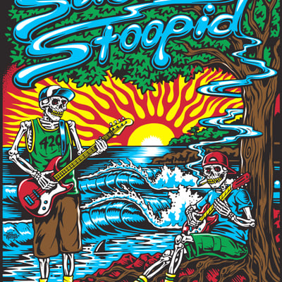 Slightly stoopid 18x24 screenprinted poster (signed and numbered)