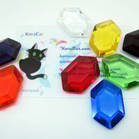 Legend Of Zelda: Glass Rupee Sets (30mm) - Thumbnail 4