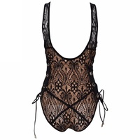Black Lace Bodysuit - Thumbnail 2