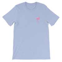 Flamingo Unisex short sleeve t-shirt - Thumbnail 2