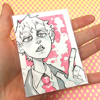 A Decent Man - Original (Sketch Card) - Thumbnail 1