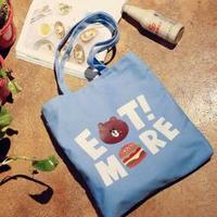 Cartoon Canvas Bag - Thumbnail 3