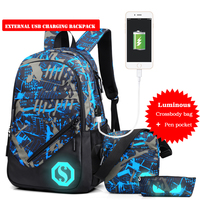 Luminous Student School Backpack - Thumbnail 1