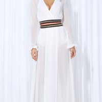 White Maxi Dress - Thumbnail 2