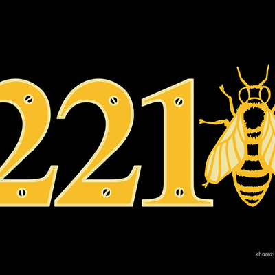 Sherlock artprint: "221bee" - Thumbnail 4