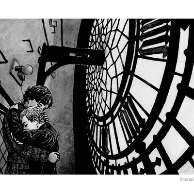 Sherlock artprint: "tick tock" - Thumbnail 4
