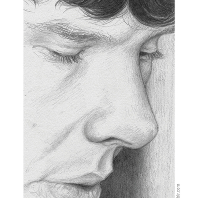 Sherlock artprint: "lashes" - Thumbnail 4