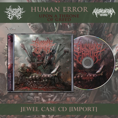 Human Error - Upon A Throne Of Greed [Import]