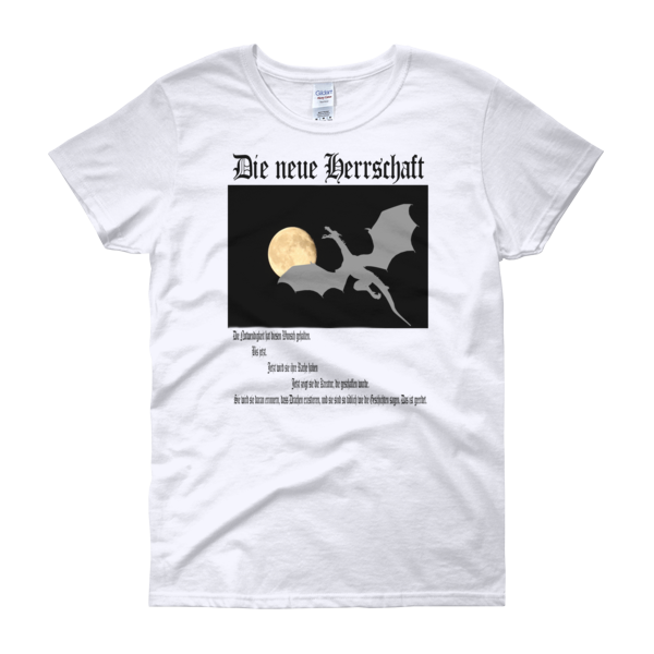 Women's short sleeve t-shirt (German edition)
