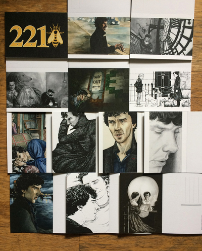 Sherlock Postcard Book #2