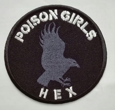 POISON GIRLS embroidered patch II