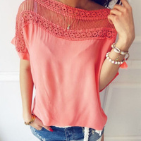 Madison Boho Crochet Blouse - Thumbnail 3