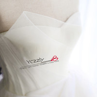 Elegant Ball Gown Sweetheart Organza Wedding Dresses 2017 Long Ruffles Tiered Pleat Wedding Gowns China Bridal Gowns RW183 - Thumbnail 2