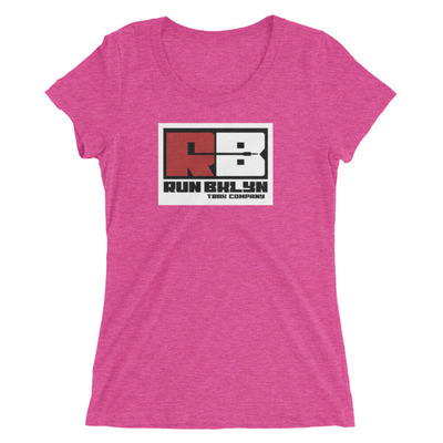 Ladies' Run BK Classic Tri-blend short sleeve t-shirt