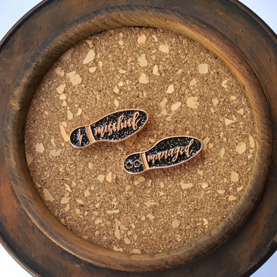 Mischief managed pin set